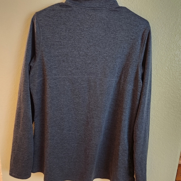 Champion Gray Half Zip Performance Active Women's Pullover Sweatshirt - Picture 5 of 5